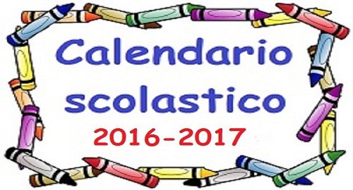 Calendario Scolastico Regione Campania A.S.2016/2017